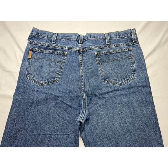 Cinch Men's Straight Leg Med Wash Blue Western Cowboy Jeans - Size 40x31 - Picture 4 of 7